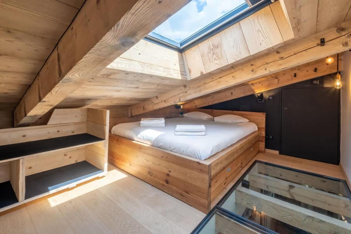 Chalet Racar Pour 4 Personnes, Centre Ville Et Vue Sur La Montagne シャモニー エクステリア 写真