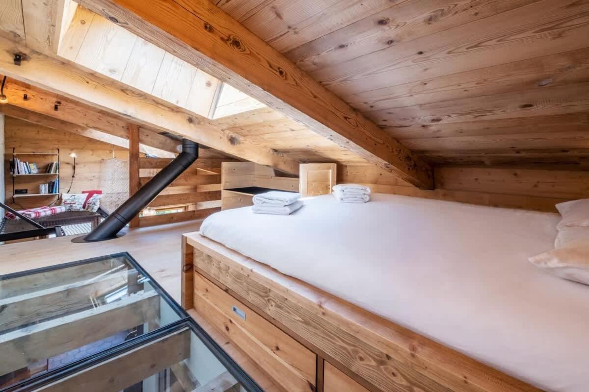 Chalet Racar Pour 4 Personnes, Centre Ville Et Vue Sur La Montagne シャモニー エクステリア 写真